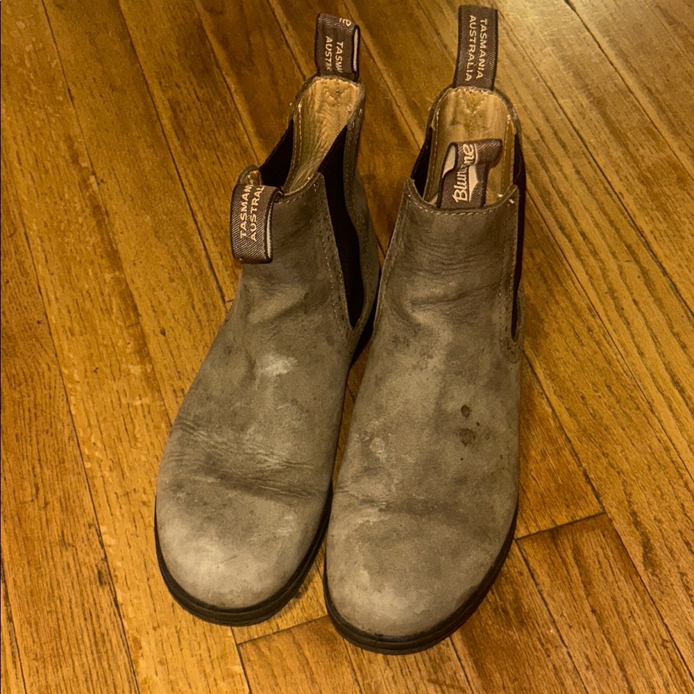 Blundstone Men's Charcoal Leather Boots